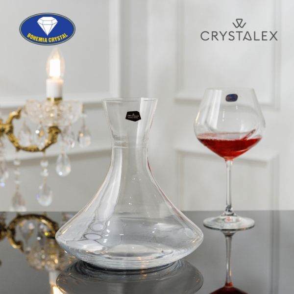 Bình thở rượu vang Crystalex 1500ml 31543 Ứng dụng tuyệt vời trong thưởng thức rượu vang