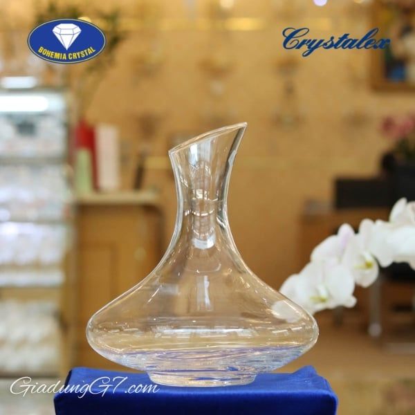 Bình thở rượu vang pha lê Bohemia 1200ml 31B05 – Sang trọng và tinh tế cho không gian thưởng thức rượu