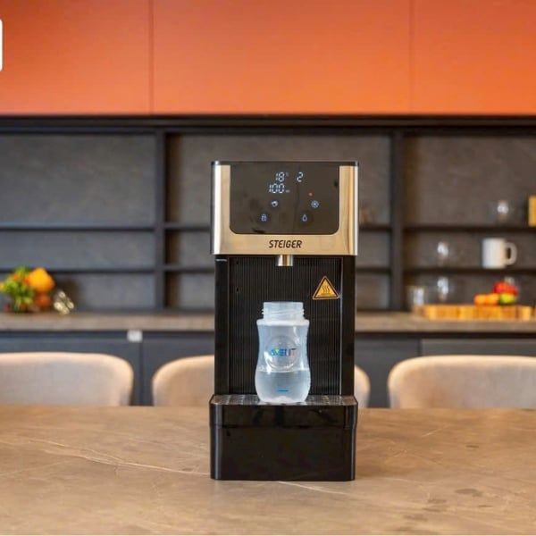 Bình thủy điện nóng lạnh Steiger STG 888 Công nghệ làm nóng tức thời giúp nước được đun nóng đến nhiệt độ mong muốn một cách đồng đều