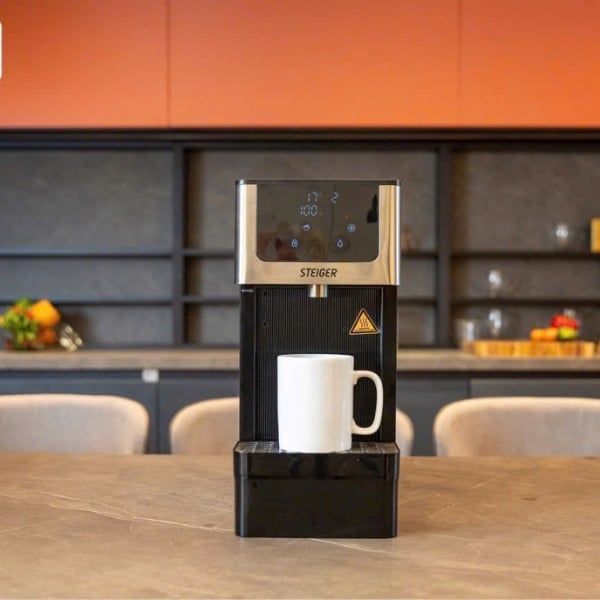 Bình thủy điện nóng lạnh Steiger STG 888 Công nghệ làm nóng tức thời giúp nước được đun nóng đến nhiệt độ mong muốn một cách đồng đều