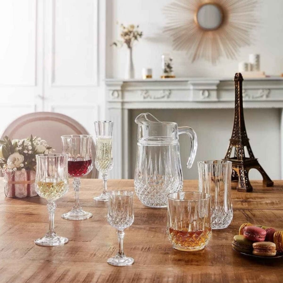 Bộ 6 cốc Longchamp Crystal 280ml Thích hợp cho mọi dịp hoặc sử dụng hàng ngày, lý tưởng để làm quà tặng.