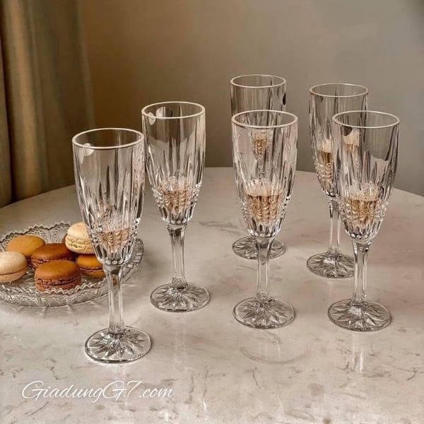 Bộ 6 ly pha lê Bohemia Vibes 180ml cho những bữa tiệc chào đón năm mới, tiệc liên hoan chúc mừng khởi đầu hoàn hảo.