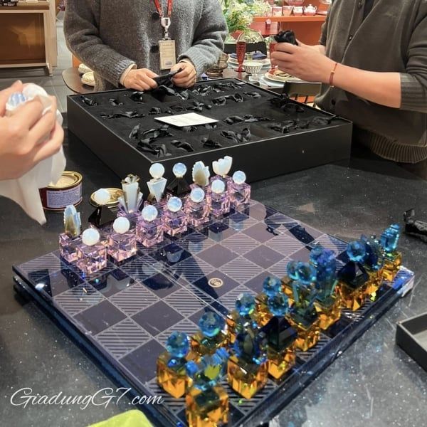 Bộ cờ vua pha lê Triumph - Reflections Copenhagen 41cm