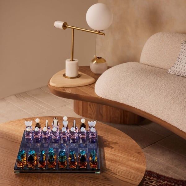 Bộ cờ vua pha lê Triumph - Reflections Copenhagen 41cm