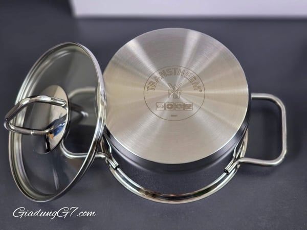 Bộ nồi WMF Inspiration 4 món - 4 nồi Thép không gỉ Cromargan 18/10.