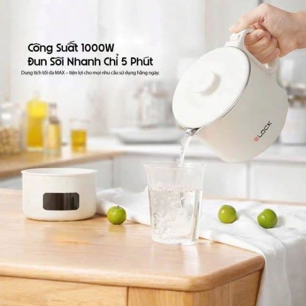 Ấm / ca nấu gấp gọn 2Lock Korea