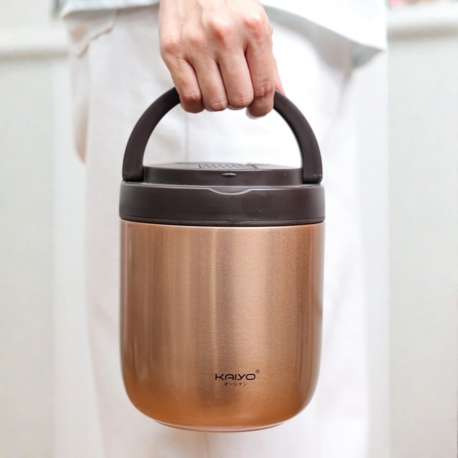 Cặp lồng giữ nhiệt 3 ngăn Kaiyo 1.3L