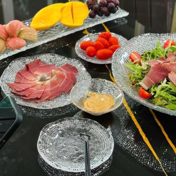 Đĩa tròn sâu lòng IVV Diamante piatto 28cm Phù hợp với mọi không gian