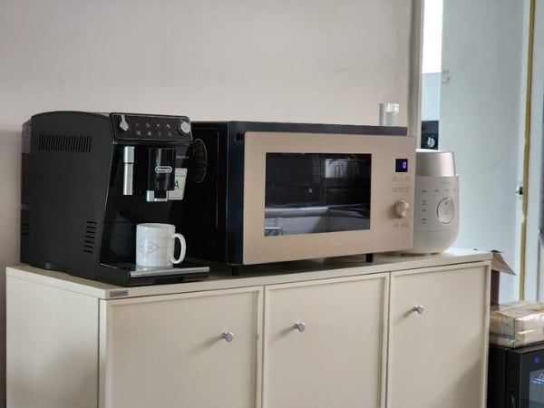 Lò vi sóng kiêm nướng hấp LG Dios 32L Khoang thép không gỉ - Vệ sinh hơn.