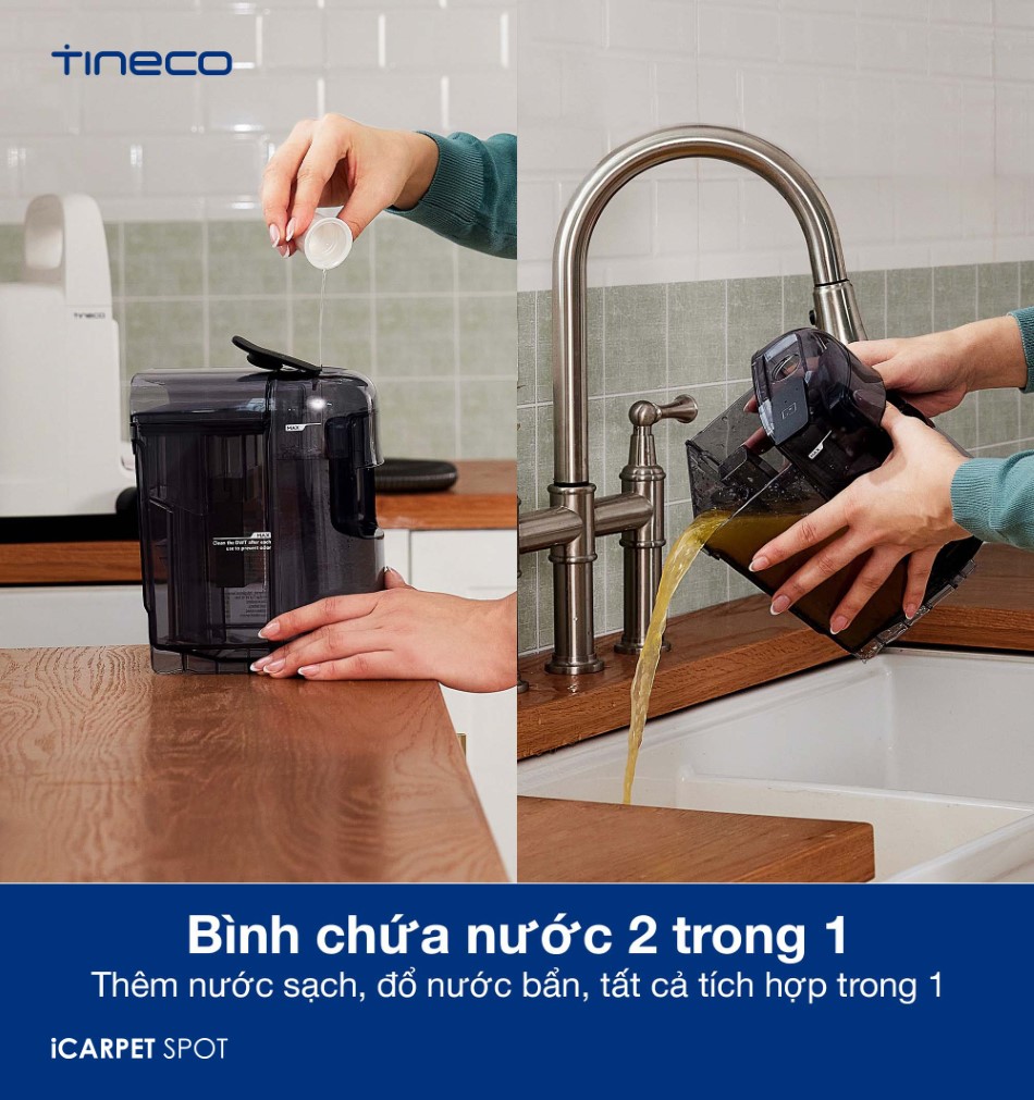 Máy giặt thảm Tineco iCarpet Spot