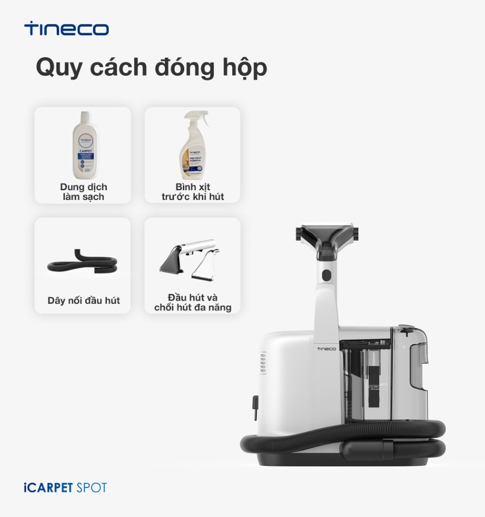 Máy giặt thảm Tineco iCarpet Spot