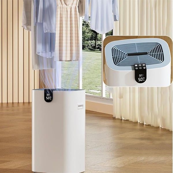 Máy hút ẩm và lọc không khí U Ultty HERCULES (30L/ngày, 125m2) Màn hình kỹ thuật số LCD điều khiển cảm ứng thông minh.