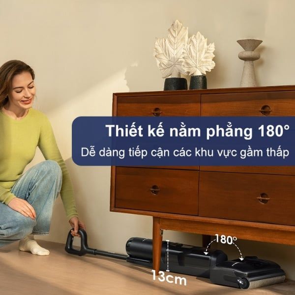 Máy hút bụi lau sàn khô ướt Tineco FLOOR ONE S6 Stretch Extreme Công nghệ HyperStretch của máy lau sàn Tineco FLOOR ONE S6 Stretch Extreme làm sạch tuyệt đối