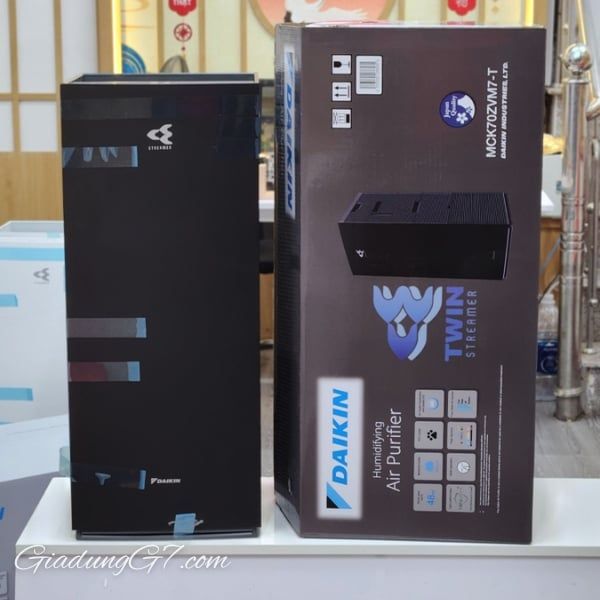 Máy lọc không khí và tạo ẩm Daikin MCK70ZVM7 Có tới 2 mẫu máy Màu Trắng (MCK70ZVM7-W) và Màu Nâu (MCK70ZVM7-T)