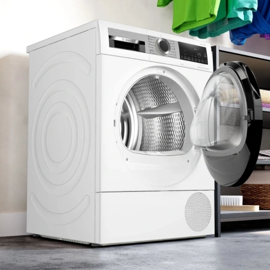 Bosch WQG24570SG thuộc dòng máy sấy quần áo Bosch serie 6 với kiểu dáng hiện đại