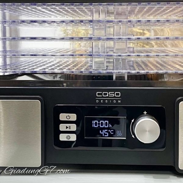 Máy sấy thực phẩm Caso DH450 với 5 tầng Hoạt động yên tĩnh
