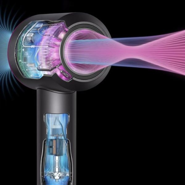 Máy sấy tóc Dyson Supersonic HD08 Lite hoạt động Mạnh mẽ. Và nhanh chóng