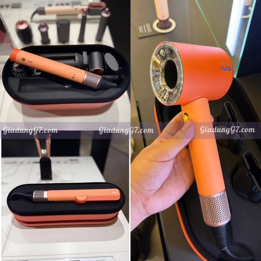 Máy tạo kiểu tóc Dyson Airwrap iD HS08 là máy tạo kiểu đa năng Bluetooth đầu tiên giúp tạo ra những lọn tóc xoăn hoàn hảo một cách dễ dàng