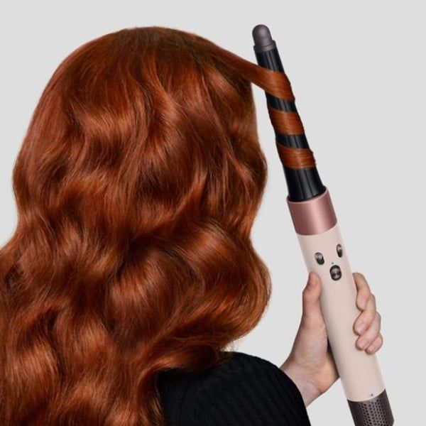 Máy tạo kiểu tóc Dyson Airwrap iD HS08 - Ceramic pink/Rose gold - Tạo kiểu tóc xoăn hoàn hảo.