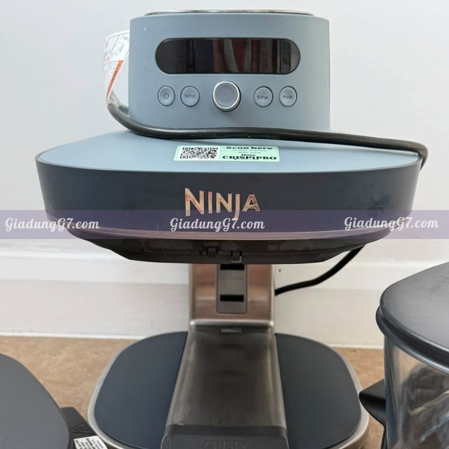 Nồi chiên không dầu Ninja CRISPi PRO 7in1 XL Các hộp đựng bằng thủy tinh bền, chịu được sốc nhiệt.