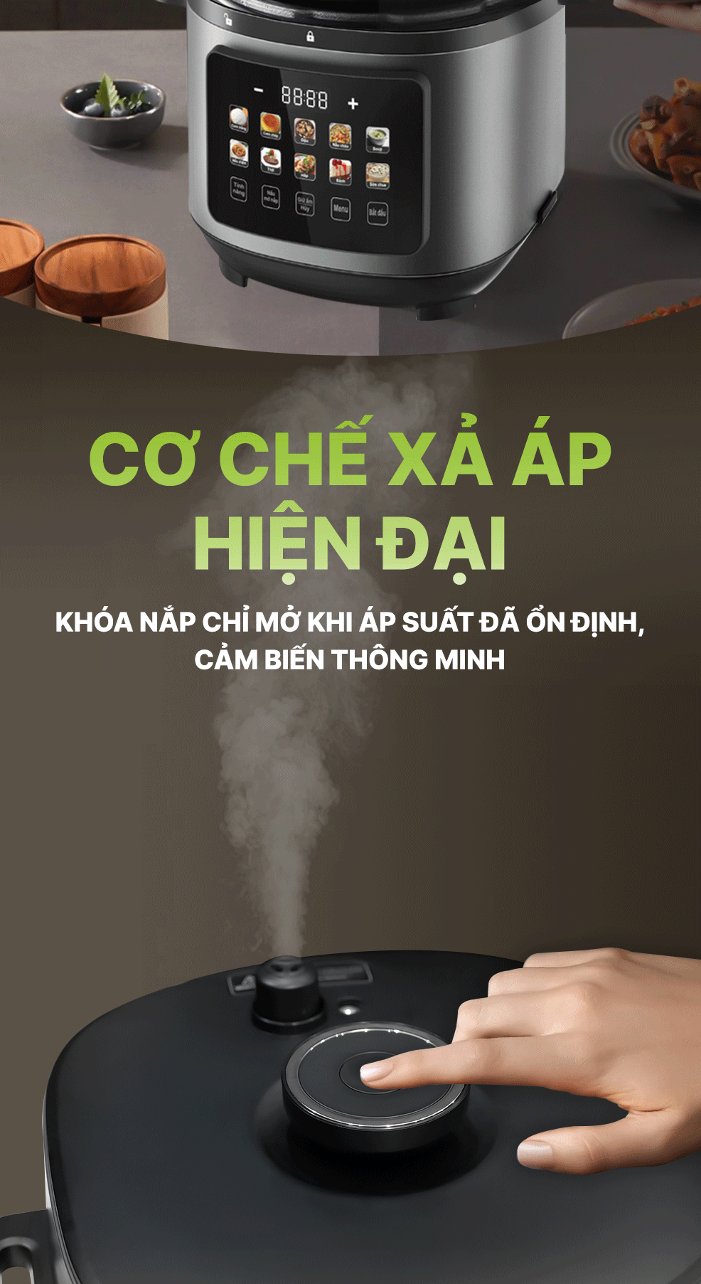 Nồi cơm áp suất đa năng Habibullet PHB-8386