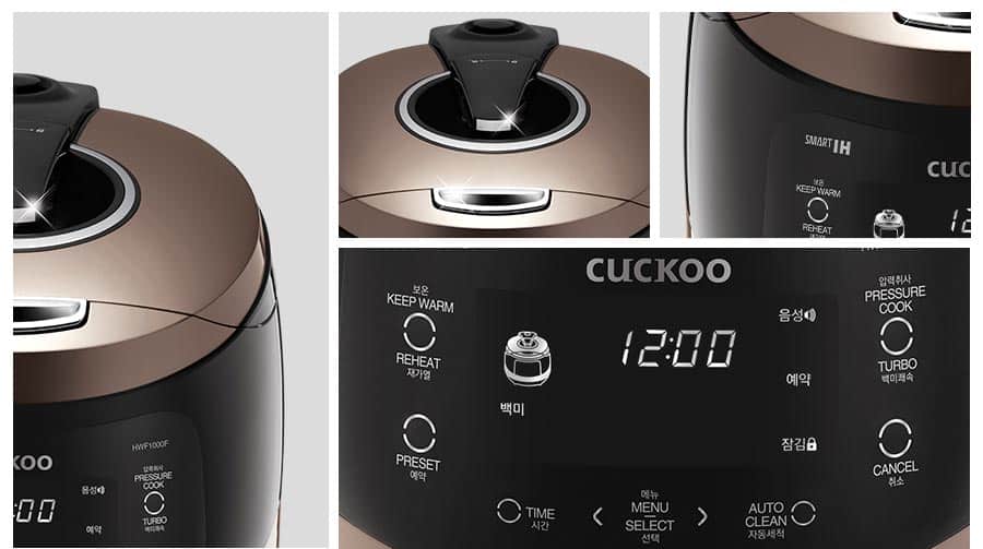 Nồi cơm điện cao tần Cuckoo CRP HWF1000F 1.8L