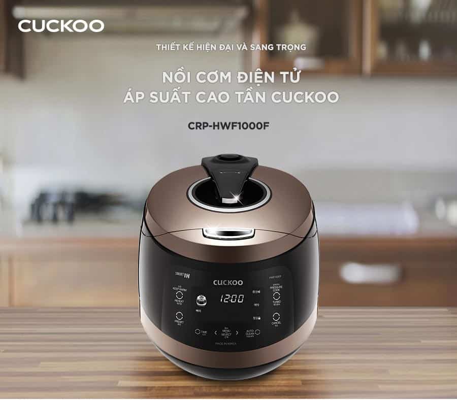 Nồi cơm điện cao tần Cuckoo CRP HWF1000F 1.8L