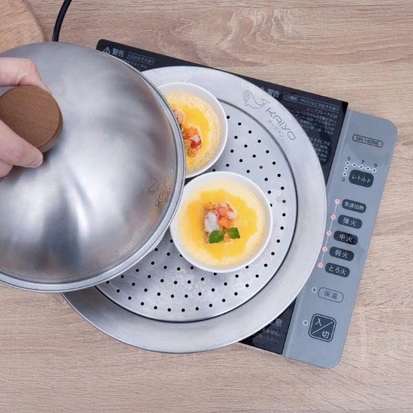Nồi lẩu/hấp đa năng 3 chi tiết nhà Kaiyo Kích thước lý tưởng – Dễ dàng nấu nướng cho mọi gia đình
