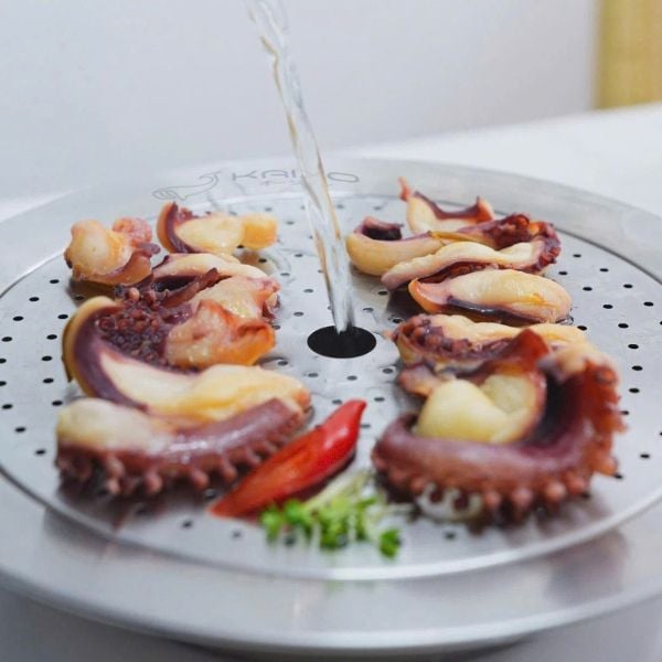 Nồi lẩu/hấp đa năng 3 chi tiết nhà Kaiyo Hấp và lẩu tiện lợi, không cần nhấc vỉ hấp