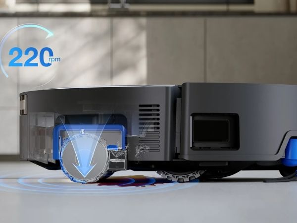 Robot hút bụi lau nhà Ecovacs X9 Pro Omni Mở khóa hiệu suất làm sạch sàn cao cấp với công nghệ lau nhà OZMO ROLLER