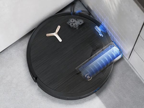 Robot hút bụi lau nhà Ecovacs X9 Pro Omni Làm sạch cạnh hoàn hảo với TruEdge 2.0 và cảm biến cạnh 3D
