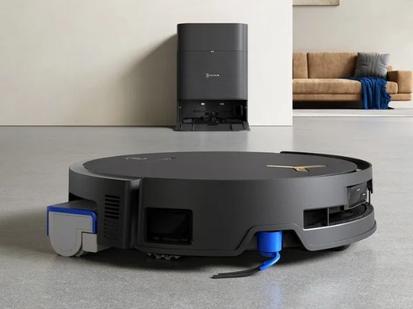 Robot hút bụi lau nhà Ecovacs X9 Pro Omni Khay giặt cây lau nhà tự động đổ đầy và không cần bảo dưỡng trong 150 ngày