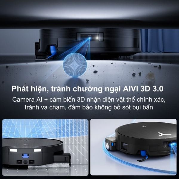 Ecovacs Deebot X11 - Công nghệ tránh vật cản AIVI 3D 3.0 tiên tiến nhất