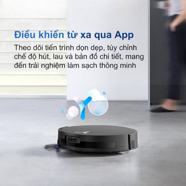 Ecovacs Deebot X11 - Kết nối và điều khiển thông minh qua ứng dụng Ecovacs Home