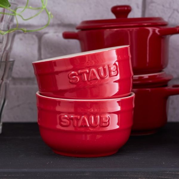 Set 2 bát nước chấm Staub 9cm 0.2L được làm bằng gốm anh đào chất lượng cao
