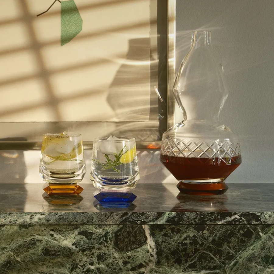 Set 2 cốc pha lê whiskey Whimsy Reflections Copenhagen Hãy tận hưởng sự sang trọng với ly whisky Whimsy