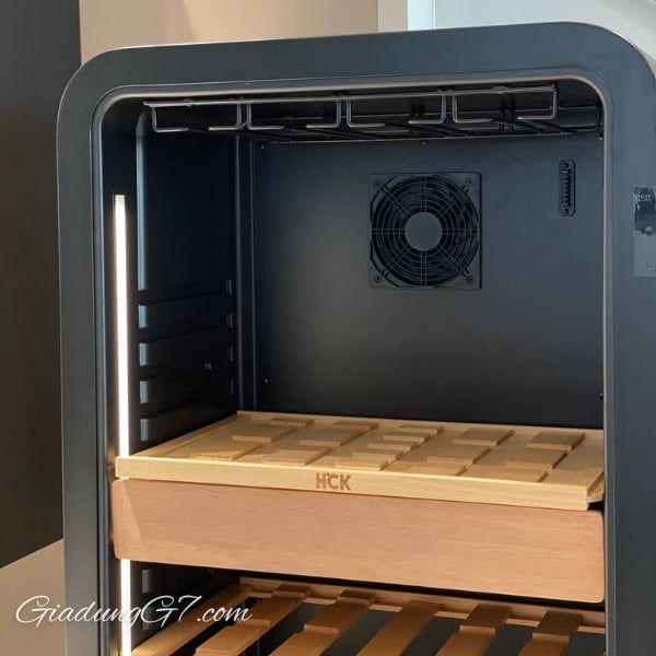 Tủ Bảo Quản Rượu Vang HCK SC-208RWA 208L Dung tích rộng 208L