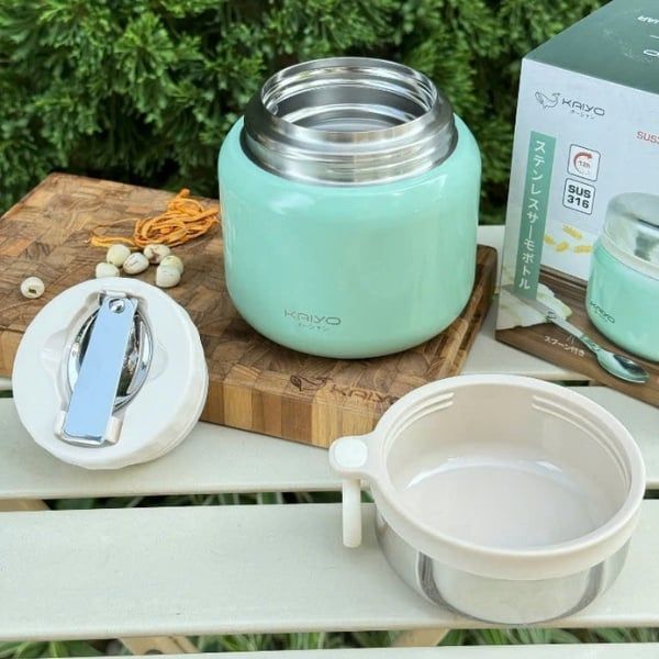 Ủ cháo Kaiyo 500ml Đồ ăn ủ bằng Bình ủ cháo Kaiyo cực ngon và giữ nguyên được dưỡng chất