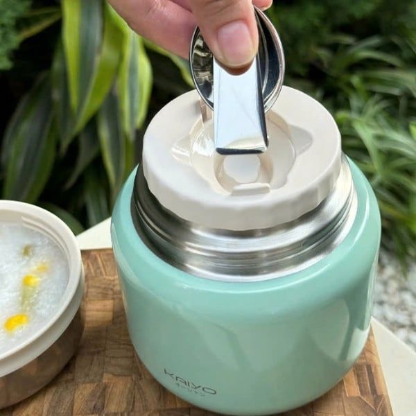 Ủ cháo Kaiyo 500ml Đồ ăn ủ bằng Bình ủ cháo Kaiyo cực ngon và giữ nguyên được dưỡng chất