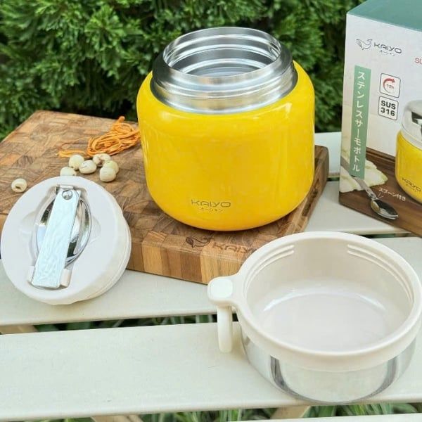 Ủ cháo Kaiyo 500ml Đồ ăn ủ bằng Bình ủ cháo Kaiyo cực ngon và giữ nguyên được dưỡng chất