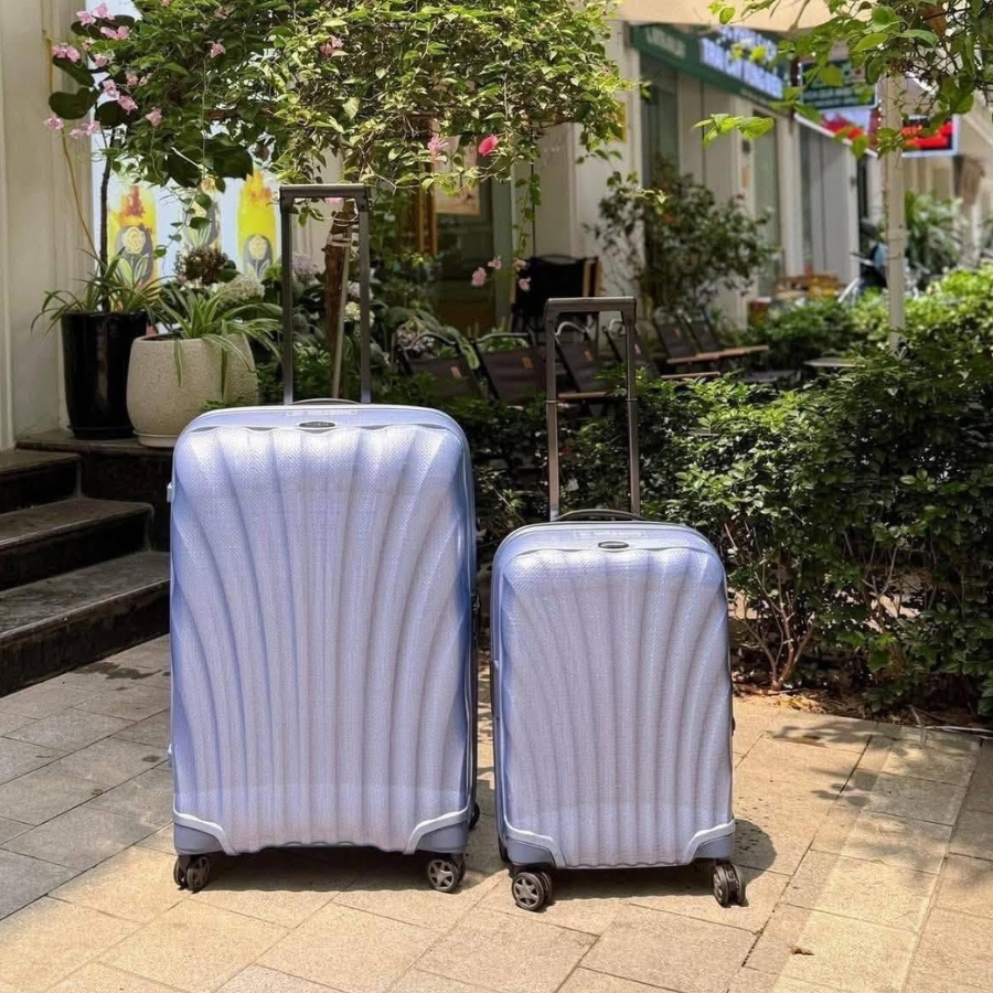 Vali Samsonite C-Lite / Clite Size 20/25/28 - Tím Lavender