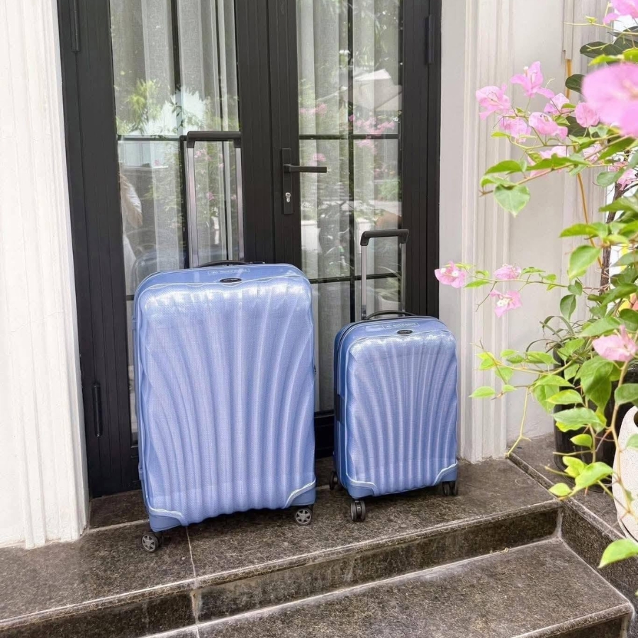 Vali Samsonite C-Lite / Clite Size 20/25/28 - Tím Lavender
