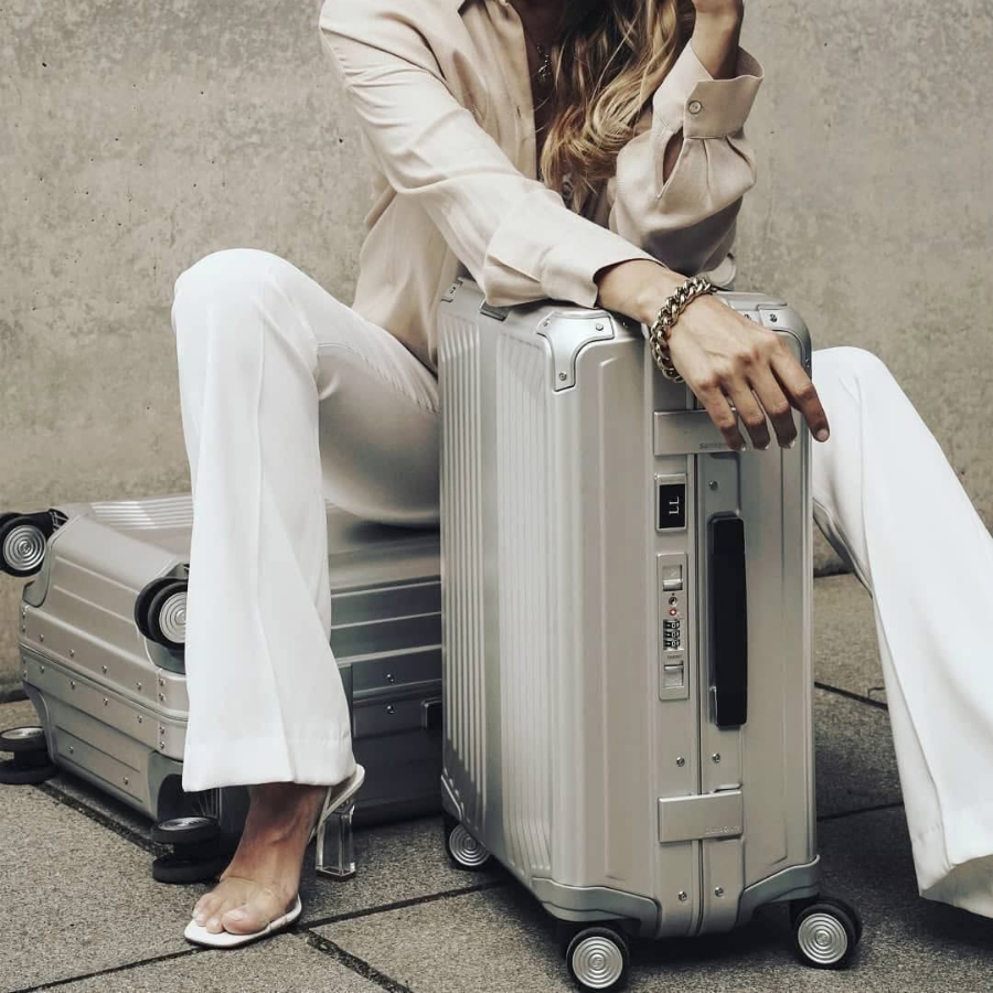 Vali Samsonite Lite box Alu Sự thoải mái tuyệt vời