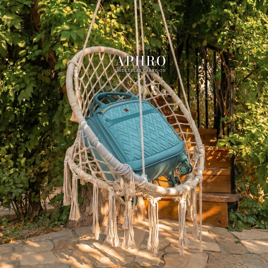 Vali vải Verage Aphro GlideElle 14inch Vừa vặn dưới hầu hết các ghế máy bay cũng như trong ngăn chứa hành lý phía trên