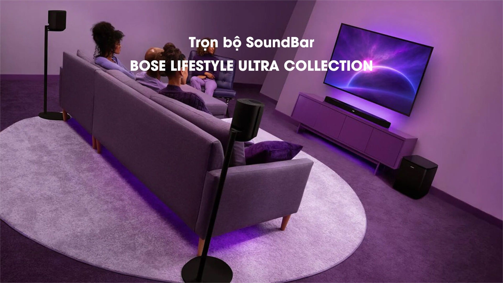 Trọn bộ dàn âm thanh giải trí tại gia Bose Lifestyle Ultra Collection chính hãng giá rẻ