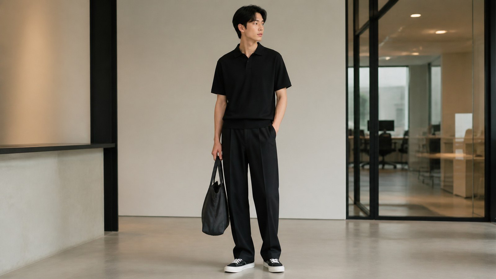 Outfit đi học hoặc đi làm casual gọn gàng trẻ trung