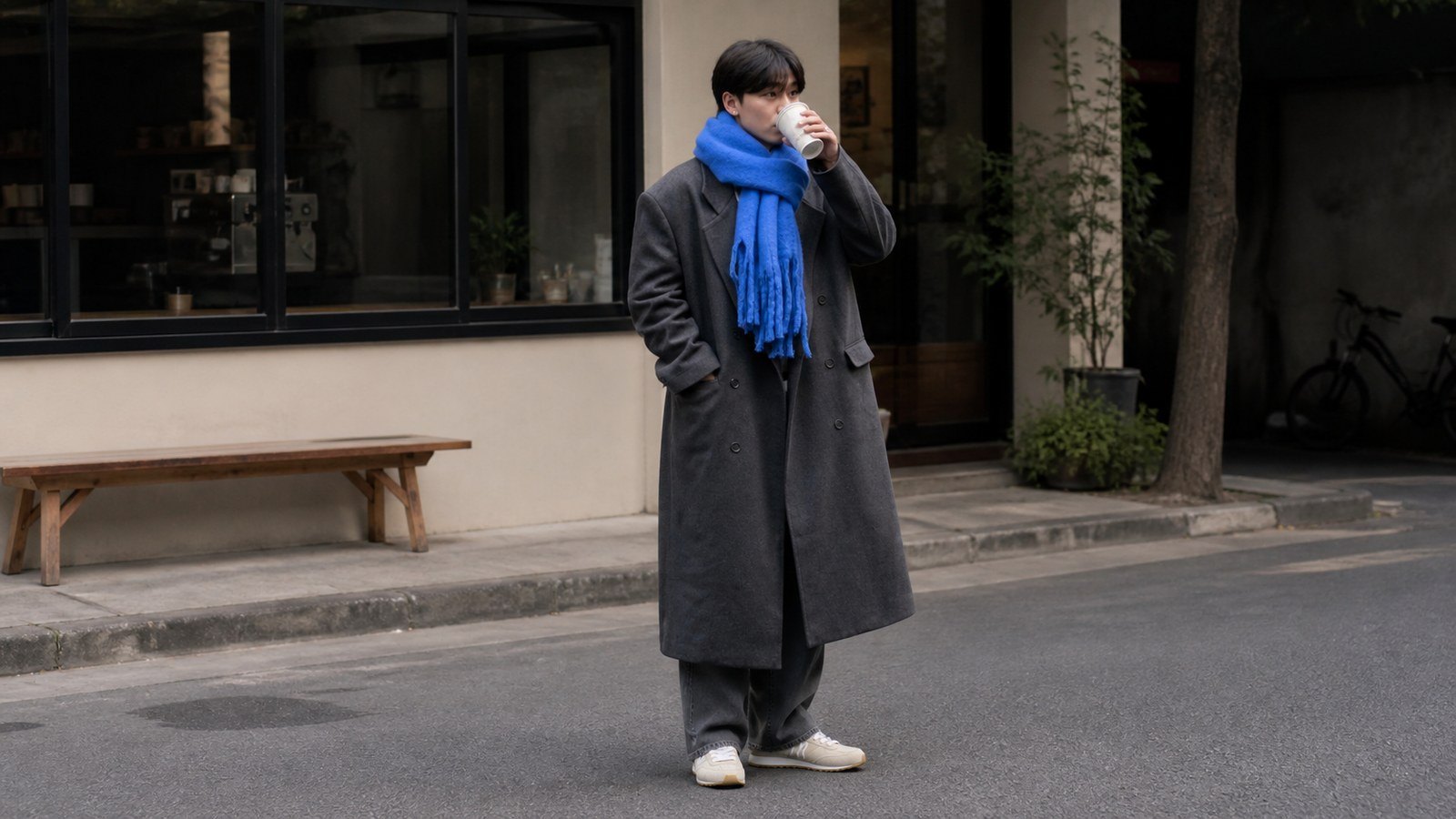 Sneaker quyết định trọng lượng và tỷ lệ của outfit streetwear