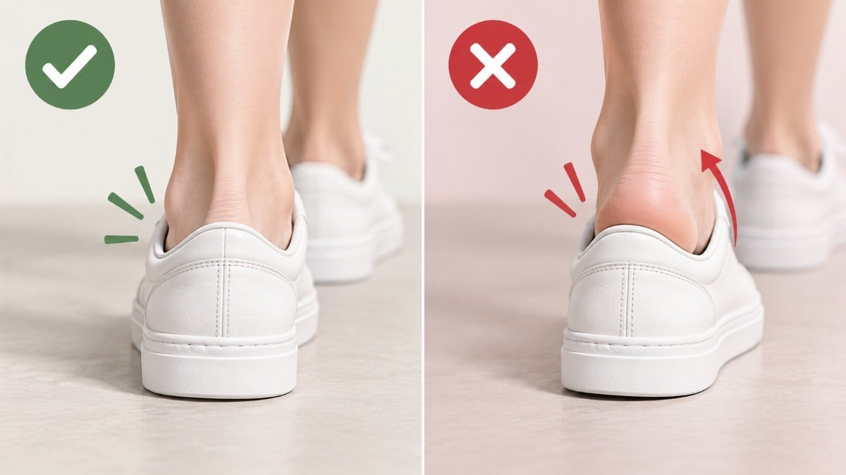 Chọn size giày nữ cho chân thon và gót nhỏ