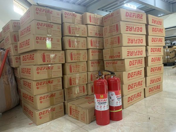 Bình chữa cháy Defire đạt tiêu chuẩn bộ Công An