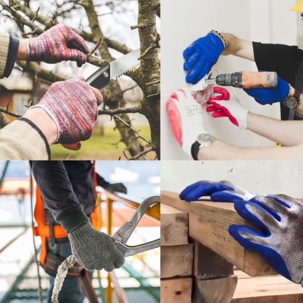 Găng tay sợi đa dạng môi trường sử dụng